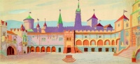Varga Mátyás (Budapest 1910 - Szeged 2002): Az eltüsszentett birodalom (Várudvar), 1956