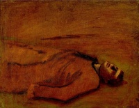 báró Mednyánszky László (Beczkó 1852 - Bécs 1919): Elesett katona