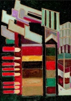 Schéner Mihály (Medgyesegyháza 1923 - Budapest 2009): Konstruktív huszárok, 1970-es évek