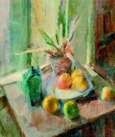 Onódi Béla (Budapest 1900 - Szentendre 1991): Gyümölcsös csendélet