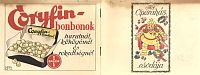 Az operaház csodája. Brossúra, Vidám, rajzos termékreklám a Coryfin bonbonról, 12 old. Bayer
