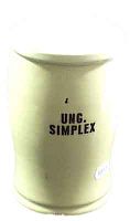 UNG. SIMPLEX Porcelán tégely,