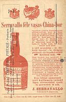 Serravallo féle vasas China-bor. Termékismertető levelezőlap