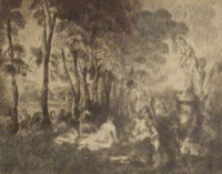 Patkó Károly (Budapest, 1895 – Budapest, 1941): Piknik