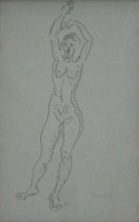 Kmetty János (Miskolc, 1889 – Budapest, 1975): Akt