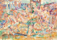 Gerzson Pál (Hird, 1931 – Budapest, 2008): Tanulmány a Purgatóriumhoz II.