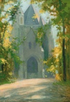 Heintz Henrik (Budapest, 1896 – Szakcs, 1955): Öreg templom