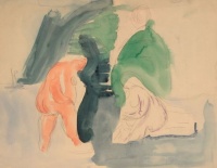 Zemplényi Magda (Budapest, 1899 – Budapest, 1965): Fürdőző nők