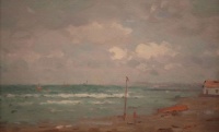 Halasi Horváth István (Budapest, 1904 – Budapest, 1994): Tengerpart
