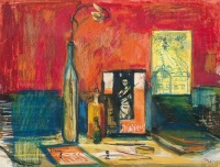 Mersits Piroska (Vése, 1926 – Budapest, 1988): Művészet az asztalon
