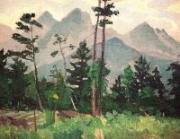 Hegedűs László (Szentes, 1870 – Budapest, 1911): Hegyek a távolban