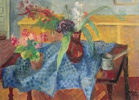 Molnár Róza (Monor, 1900 – Budapest, 1977): Bokályos csendélet