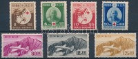1939 Vöröskereszt sor Mi 284-287  + 1952 Repülő sor 3 klf értéke Mi  568-570 (Mi EUR 140,-)