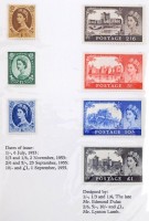 Nagy-Britannia és területei  1952-1965 33 klf kiadás a Nemzetközi Telekommunikációs unió 1965-ös konferenciájára készült kiadványban