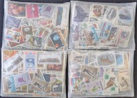 2500 db (5 x 500 klf) európai bélyeg ömlesztve