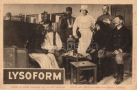 Feleség és szülők látogatása egy sebesült katonánál, a Képes Újság felvételei; Lysoform reklám / military WWI, wounded Hungarian soldiers