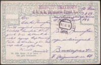 1918 Tábori posta képeslap / Field postcard 'MARSCHFORMATIONEN d.k.u.k. Infanterie Rgmt. No.52.' + 'FP 566'