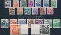 1934 Népviselet sor Mi 567-587