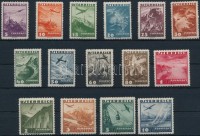 1935 Repülővel a táj felett sor Mi 598-612