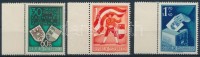 1950 30 éves a népszavazás ívszéli sor Mi 952-954