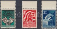 1950 Karinthiai népszavazás 30. évfordulója ívszéli sor Mi 952-954