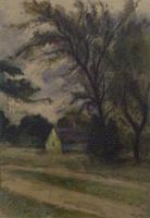 Komjáti Wanyerka Gyula - Csőszkunyhó (1956)