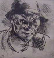 Szőnyi István - Önarckép (1926)