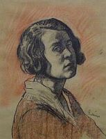 Belányi Viktor - Női portré