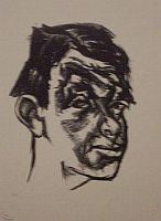 Tihanyi Lajos - Önarckép (1936)