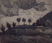 Dési Huber István - Táj (1926, 22/25)