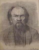 Ilosvai Varga István - Férfi portré (1918)