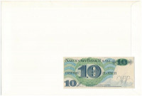 Lengyelország 1982. 10Zl felbélyegzett borítékban, bélyegzéssel T:I Poland 1982. 10 Zlotych in envelope with stamp and cancellation C:UNC