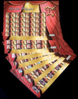 2010-2012 Színházi bélyegem BELFÖLD felíratú bélyegek 1 híján teljes gyűjteménye ívekben, 106 db KÜLÖNFÉLE megszemélyesített teljes ív (kat. több mint 1,5 millió) Komoly gyűjtői munkával összegyűjtött hatalmas anyag!! / My