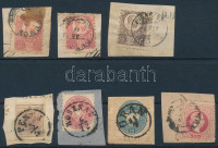 7 db klasszikus bélyeg 1850-1871