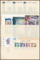 1961-2000 Blokk és kisív összeállítás A/4-es berakólap mindkét oldalán (13.150)