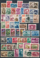 1951-1952 Összeállítás sorokkal A/4-es berakólapon (21.800)