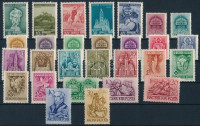 1939 Kis összeállítás az év kiadásaiból, a blokkok kivételével ( 4.500)