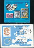 1983 16 db Asztronautikai kongresszus+1978 2 db Essen emlékív  (8.000)