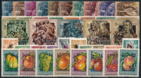 1950-1954 Összeállítás 5 klf kiadás teljes soraiból, stecklapon (18.500)
