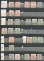 Rendkívül tartalmas és jó minőségű magyar tízes gyűjtemény: 5.240 különféle bélyeg tízes kötegekben közte 104 db 1913 előtti, 593 db 1913-1945 közötti, 665 db 1945-1956 közötti és 682 db 2000-2017 közötti bélyeg, továbbá