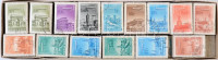 1966/1967 Repülő (VII.) 77 db bündli, hagyatékból, fogazatokra, papírvariációkra, lemezhibákra átnézetlen tétel, dobozban