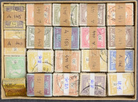 39 db Turul bündli kis dobozban, kutatáshoz kiváló tétel / 39 bundles of 100 of Turul