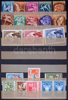 Javarészt postatiszta gyűjtemény az 1950-es évekből jobb sorokkal, összefüggésekkel, portókkal + kevés régebbi bélyeg és egyéb érdekesség