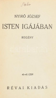 Nyírő József 7 könyve: Uz Bence; Isten igájában; Halhatatlan élet; Jézusfaragó ember; Havasok könyve. Bp., 1936-1941, Révai. Kiadói halina kötés, sérült, kopott borítókkal, helyenként foltos lapokkal, részben szétvált