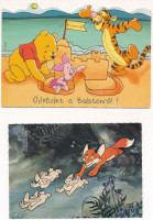 50 db MODERN motívum képeslap érdekesebb darabokkal / 50 modern motive postcards with interesting ones