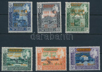 1967 Űrkutatás felülnyomott sor,Space Research overprinted setMi 116-121