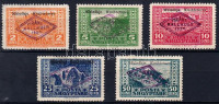 1924 Nemzetgyűlés sor Mi 90-94