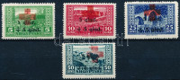 1924 Vöröskereszt sor Mi 100-103