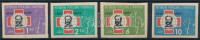 1963 Vöröskereszt sor,Red CrossMi 717-720 B