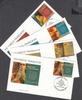 2000 Első nemzetközi tetováló fesztivál sor Mi 815-818 4 FDC